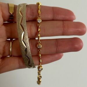 Vintage Gold Tone Bracelets